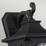 Bedford Classic Mystic Black Outdoor Wall Lantern