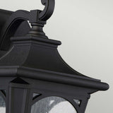 Bedford Classic Mystic Black Outdoor Wall Lantern