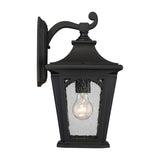 Bedford Classic Mystic Black Outdoor Wall Lantern