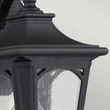 Mystic Black Bedford Wall Lantern - Classic Outdoor Lighting Fixture