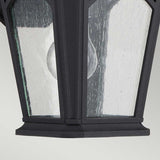 Mystic Black Bedford Wall Lantern - Classic Outdoor Lighting Fixture