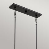 Bismarck Modern Geometric 5-Light Linear Chandelier