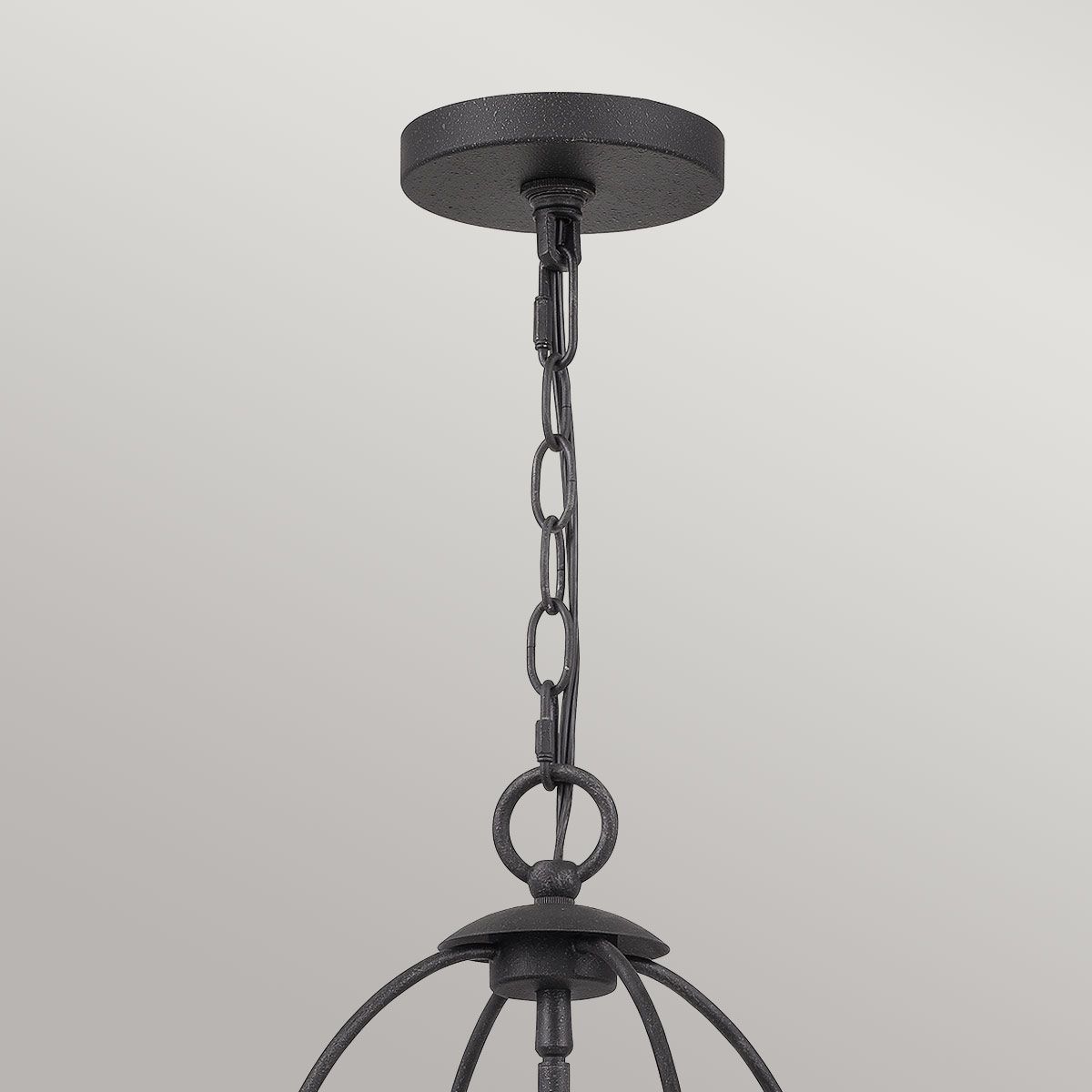 Grey Ash Bradbury Elegant 4-Light Interior Pendant Fixture