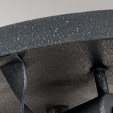 Bradbury Dual Light Ceiling Flush Mount in Grey Ash Finish