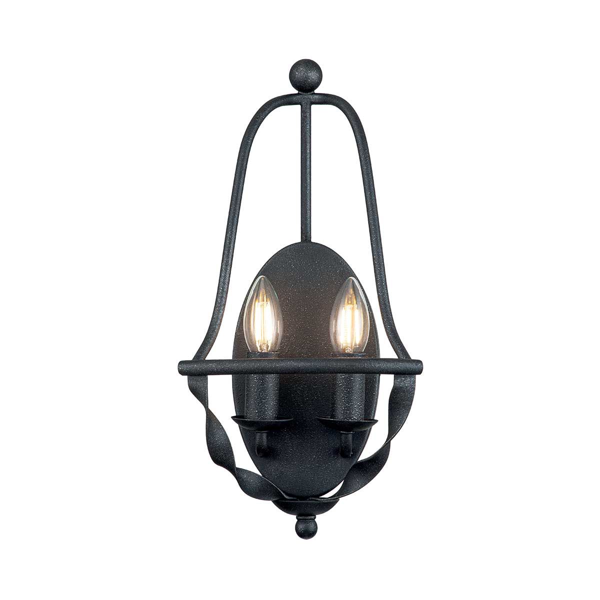 Bradbury Dual-Light Elegance Wall Fixture