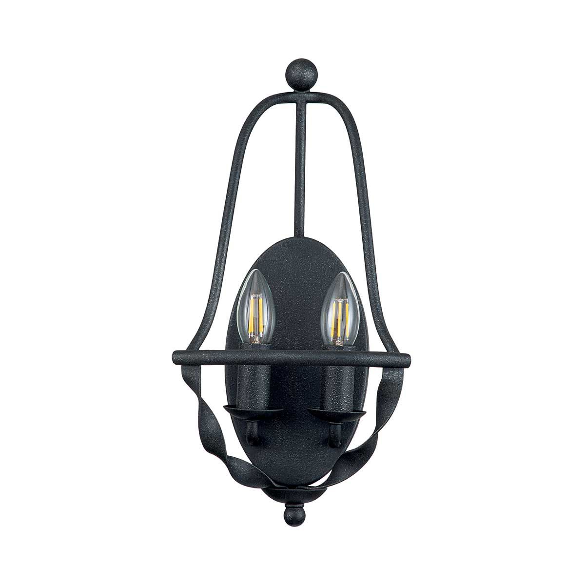 Bradbury Dual-Light Elegance Wall Fixture