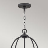 Bradbury 5-Light Elegant Steel Chandelier in Grey Ash Finish