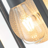Graphite Elegance: Byron Outdoor Wall Lantern