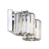Elegant Divine 2-Light Crystal Wall Sconce