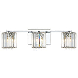 Radiant Elegance Tri-Light Wall Fixture