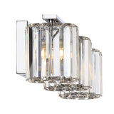 Radiant Elegance Tri-Light Wall Fixture