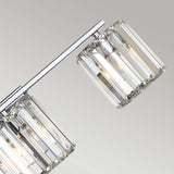 Radiant Elegance Tri-Light Wall Fixture