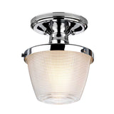 Dublin Polished Chrome Bathroom Ceiling Light
