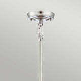 Emery Classic Americana Pendant Light in Polished Imperial Silver