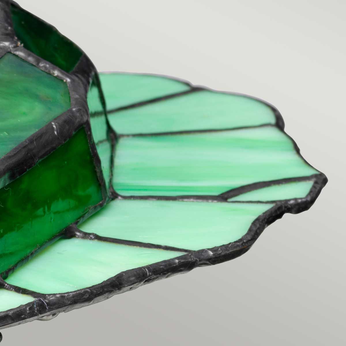 Charming Frog Tiffany-Style Table Lamp