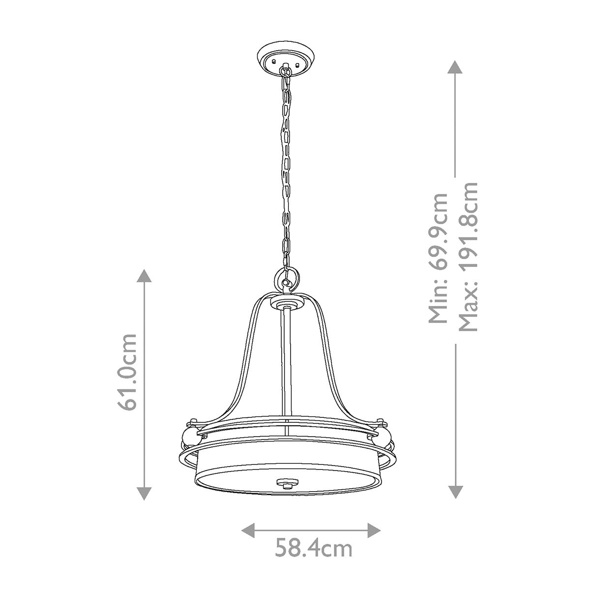 Gotham Elegance Pendant Lamp