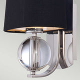 Gotham's Radiance: Imperial Silver Wall Light