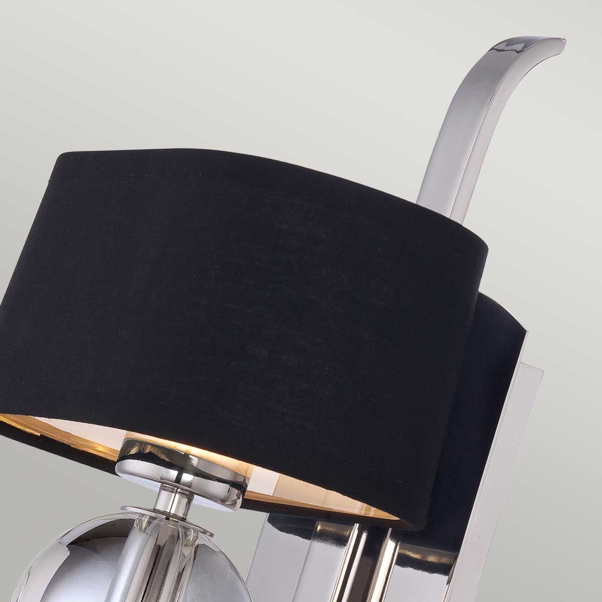 Gotham's Radiance: Imperial Silver Wall Light