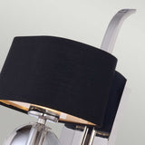 Gotham's Radiance: Imperial Silver Wall Light
