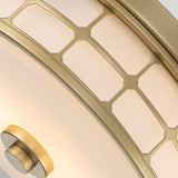 Guardian Brass Glow 2-Light Flush Mount