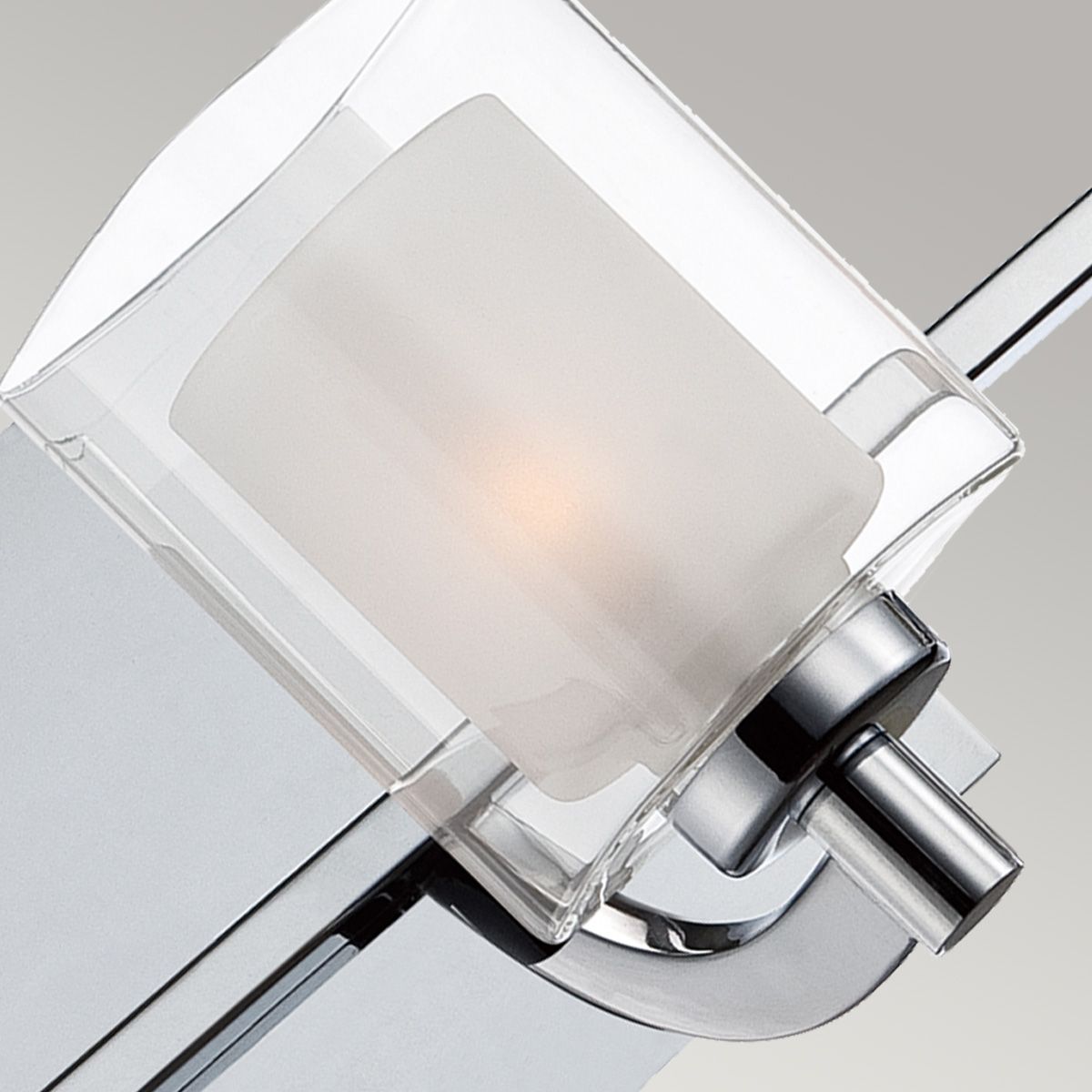 Polished Chrome Kolt Triple Light Bathroom Fixture