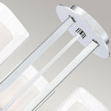 Kolt 3-Light Contemporary Bathroom Ceiling Fixture