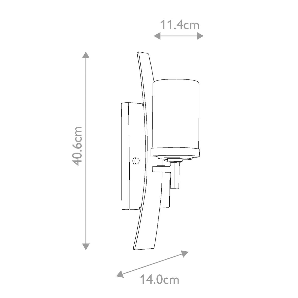 Kyle Imperial Bronze Single Wall Sconce with Butterscotch Onyx Shade