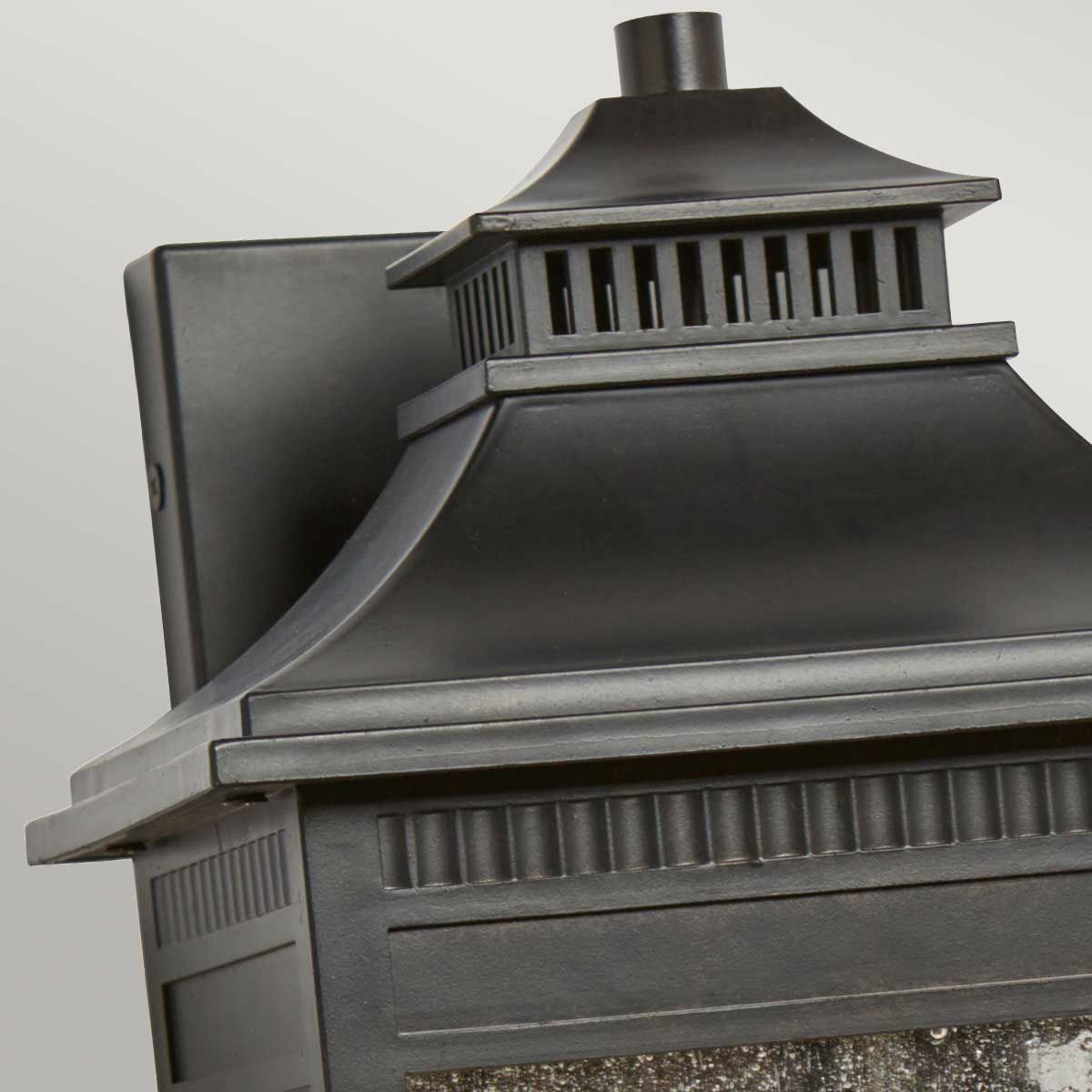 Livingston 3-Light Imperial Bronze Outdoor Wall Lantern