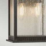 Livingston Medium 2-Light Outdoor Wall Lantern in Imperial Bronze