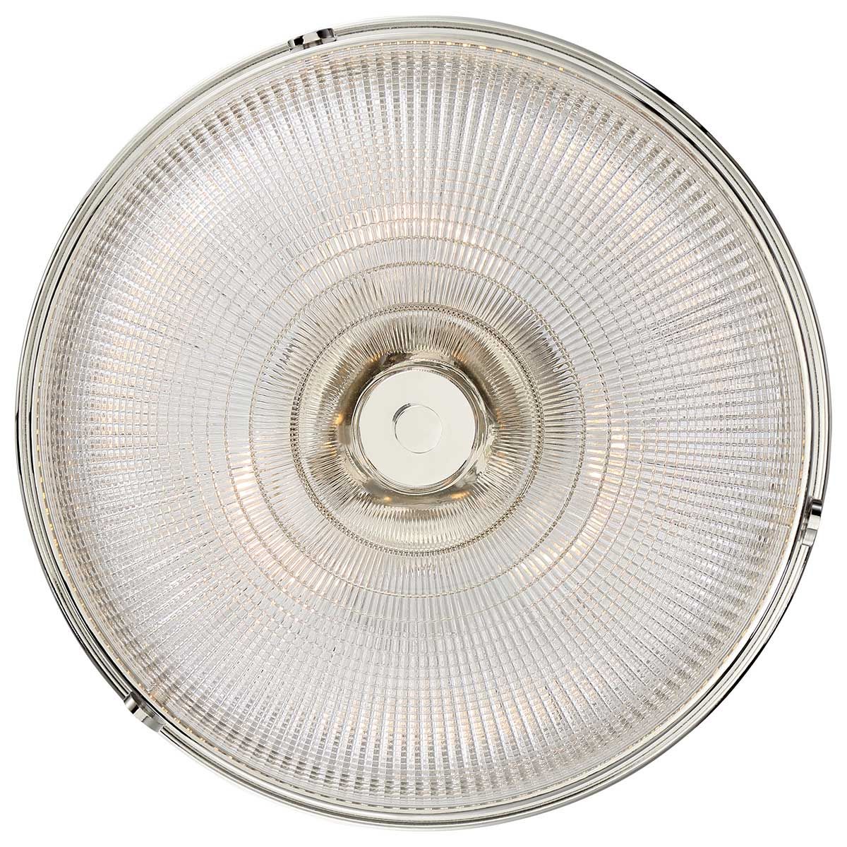 Imperial Silver Mantle Dual-Light Semi-Flush Ceiling Fixture
