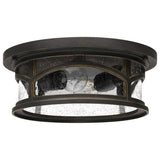 Marblehead 2-Light Outdoor Flush Mount in Palladian Bronze