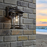 Majestic Palladian Bronze Outdoor Wall Lantern