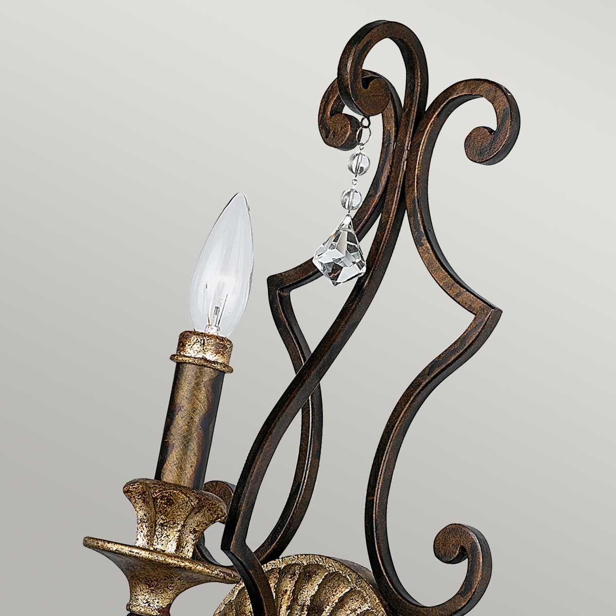 Marquette 1 Light Wall Light Heirloom