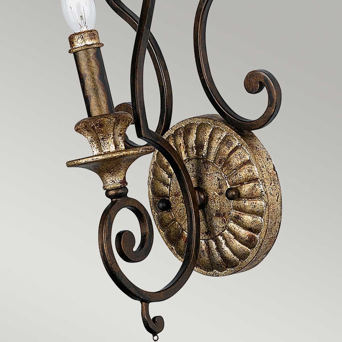 Marquette 1 Light Wall Light Heirloom