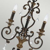 Marquette Heirloom Crystal Accent Chandelier