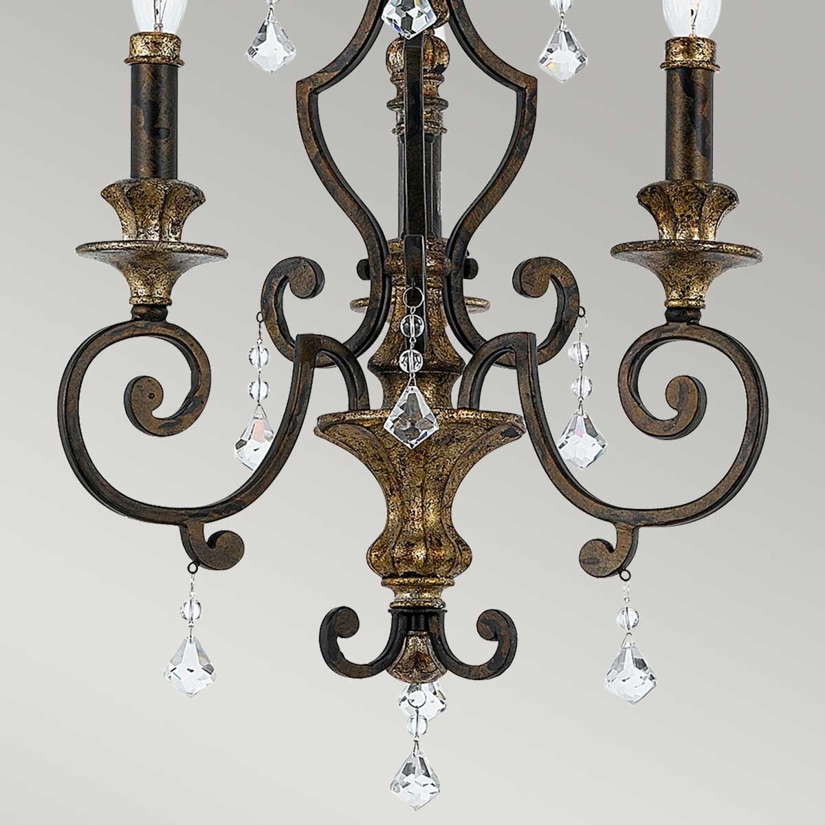 Marquette Heirloom Crystal Accent Chandelier