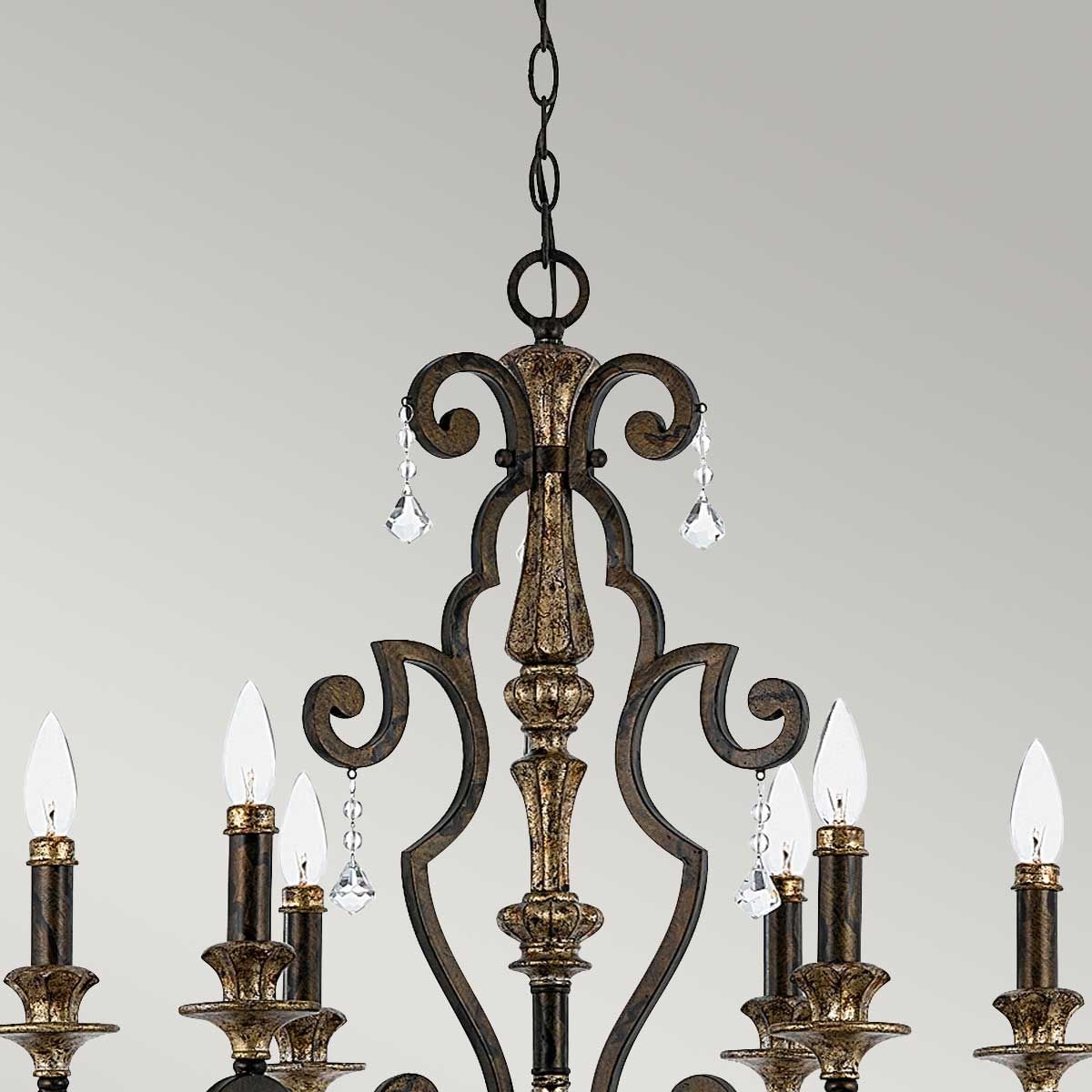 Majestic Heirloom 6-Arm Crystal Chandelier