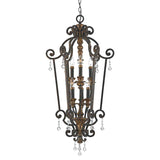 Opulent Heirloom Crystal Chandelier