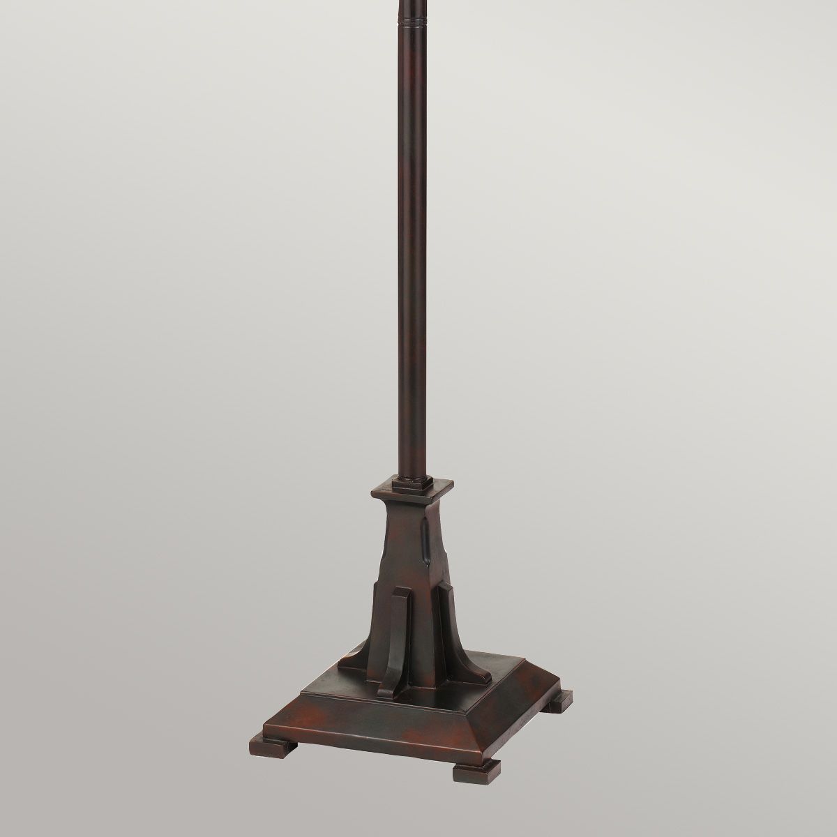 Stunning Maybeck Floor Lamp with Tiffany Art Glass