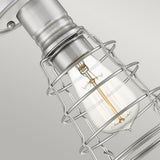 Mixon Industrial Cage Ceiling Light in Brushed Nickel