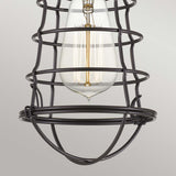Mixon Industrial Cage Ceiling Light Fixture