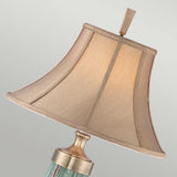 Monteverde Ceramic Green with Aged Brass Accent Table Lamp