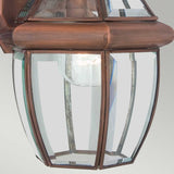Newbury Medium Aged Copper Outdoor Wall Lantern
