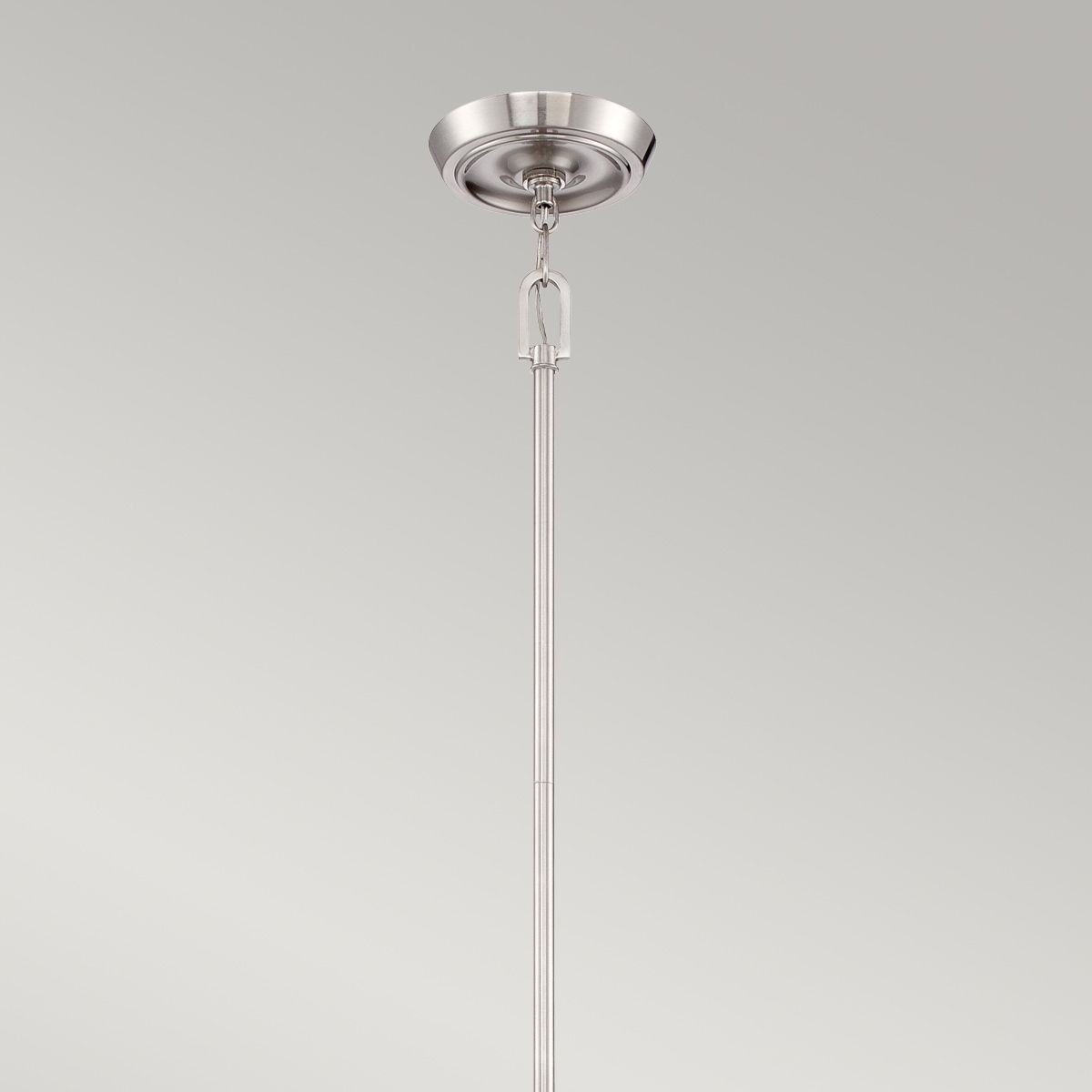 Penn Station 3-Light Pendant in Brushed Nickel Finish