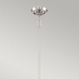 Penn Station 3-Light Pendant in Brushed Nickel Finish