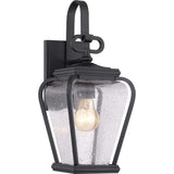 Mystic Black Province Wall Lantern - Vintage-Inspired Outdoor Lighting