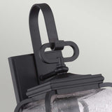Mystic Black Province Wall Lantern - Vintage-Inspired Outdoor Lighting