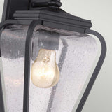Mystic Black Province Wall Lantern - Vintage-Inspired Outdoor Lighting