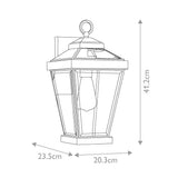 Ravine Elegant Bronze Outdoor Wall Light