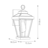 Ravine Exterior Wall Lantern in Western Bronze